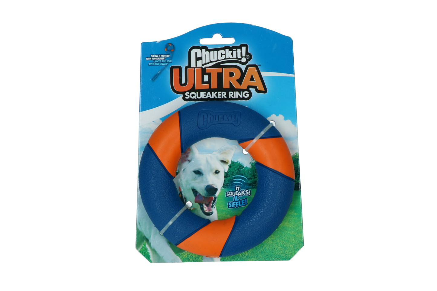 CHUCKIT ULTRA SQUEAKER RING 1ST
