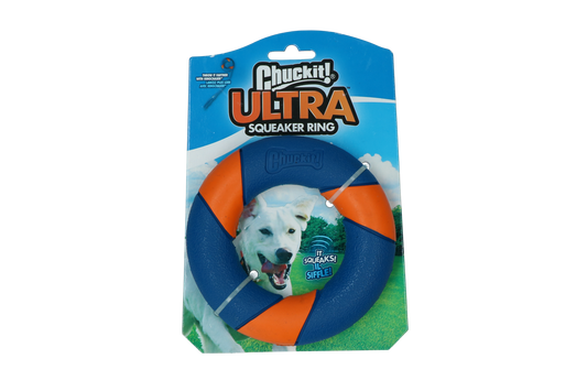 CHUCKIT ULTRA SQUEAKER RING 1ST