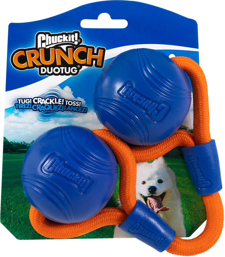 CHUCKIT CRUNCH BALL MD DUO TUG 1ST