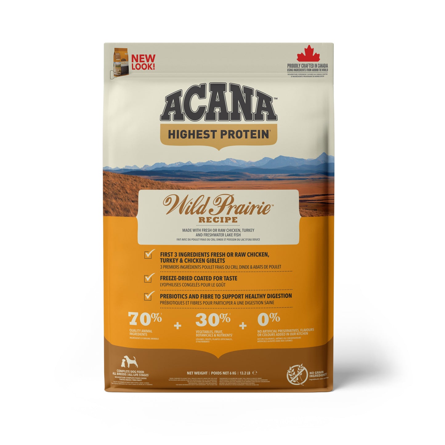 ACANA HIGH PROT WILD PRAIRIE DOG 6KG