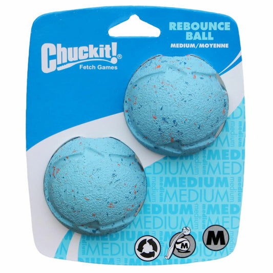 CHUCKIT MED REBOUNCE BALL 2ST