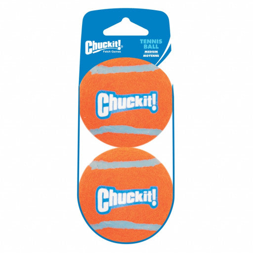 CHUCKIT TENNIS BALL M 2P 2ST