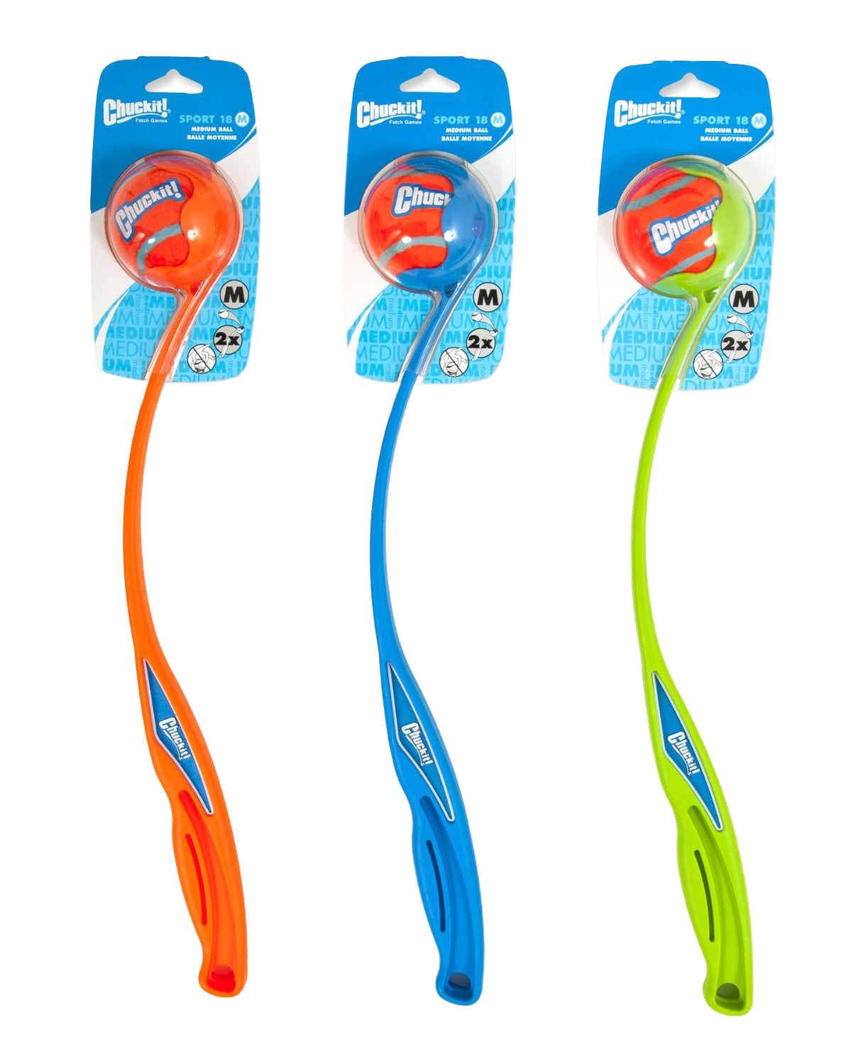 CHUCKIT SPORT BALL LAUNCH M 45CM 1ST
