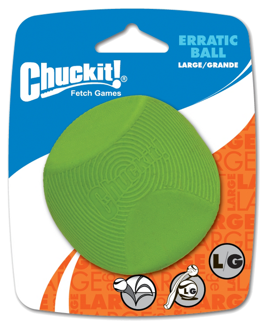 CHUCKIT ERRATIC BALL L 1ST