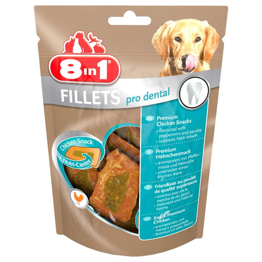 8IN1 FILLETS PRO DENTAL 80GR