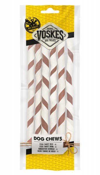 VOSKES TWIST STICK BEEF M 6ST