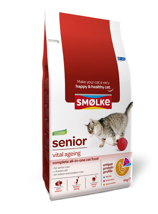 SMOLKE KAT SENIOR 4KG