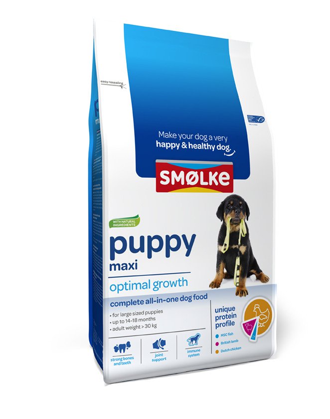 SMOLKE HOND PUPPY MAXI 12KG