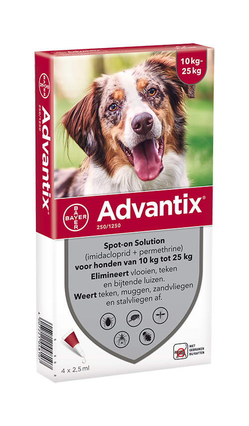 ADVANTIX SPOT-ON HOND 250 4PIP