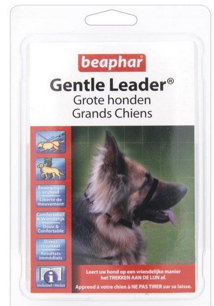 BEAPHAR GENTLE LEAD LARGE ZWART 1ST