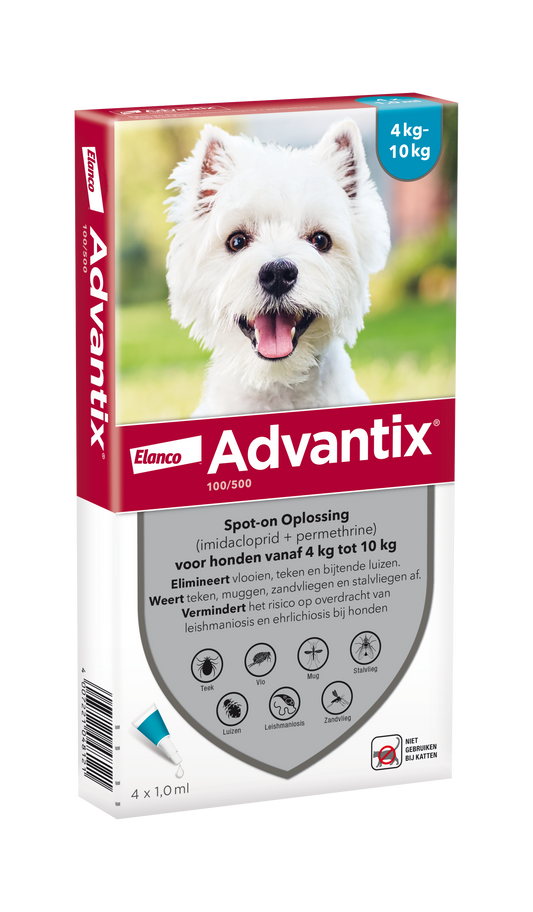 ADVANTIX SPOT-ON HOND 100 4PIP