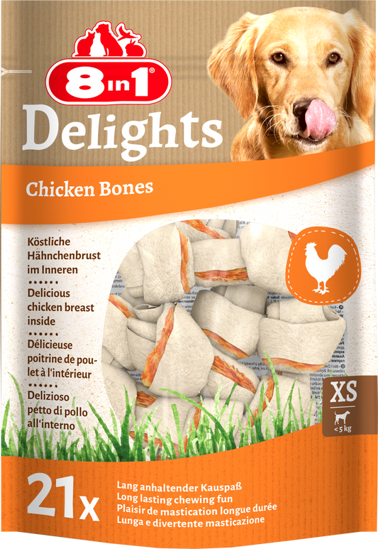 8IN1 DELIGHTS CHKN BONE XS 21ST