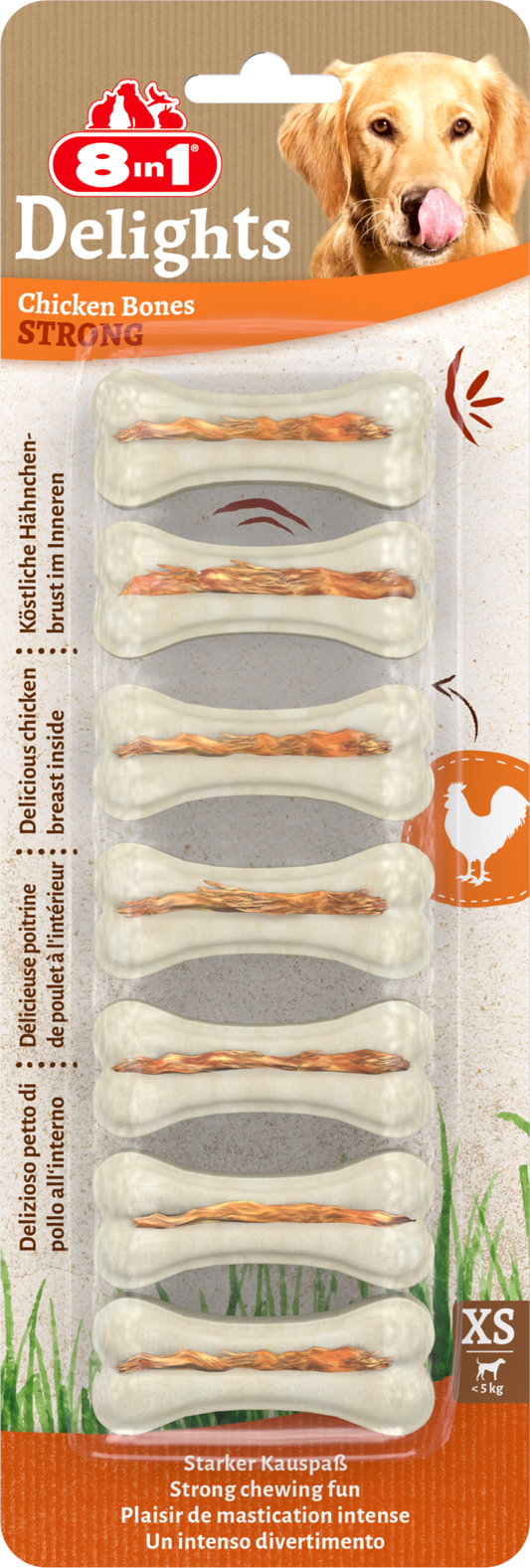 8IN1 DELIGHTS STRONG BONE XS 7ST