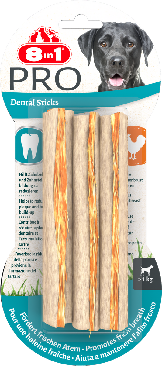 8IN1 DELIGHTS PRO DENT STICKS 3ST