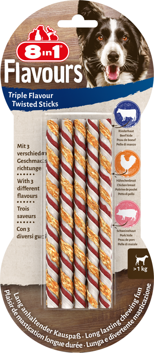 8IN1 TRIPLE FLAVOUR STICKS 10ST
