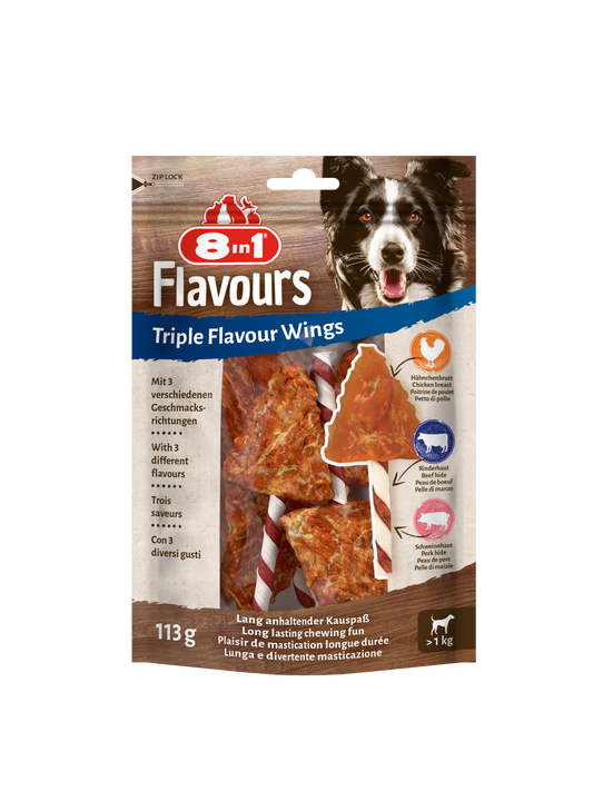 8IN1 TRIPLE FLAVOUR WINGS 6ST