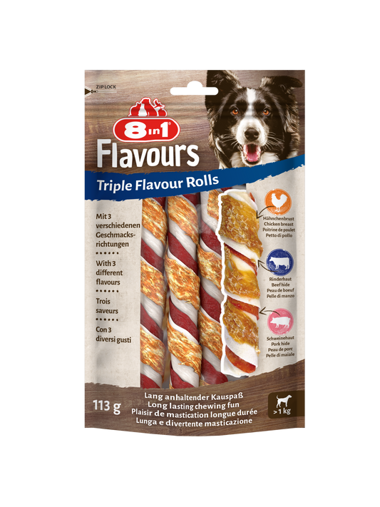 8IN1 TRIPLE FLAVOUR ROLLS 3ST