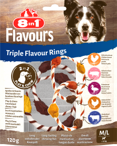 8IN1 TRIPLE FLAVOUR RINGS M/L 120GR