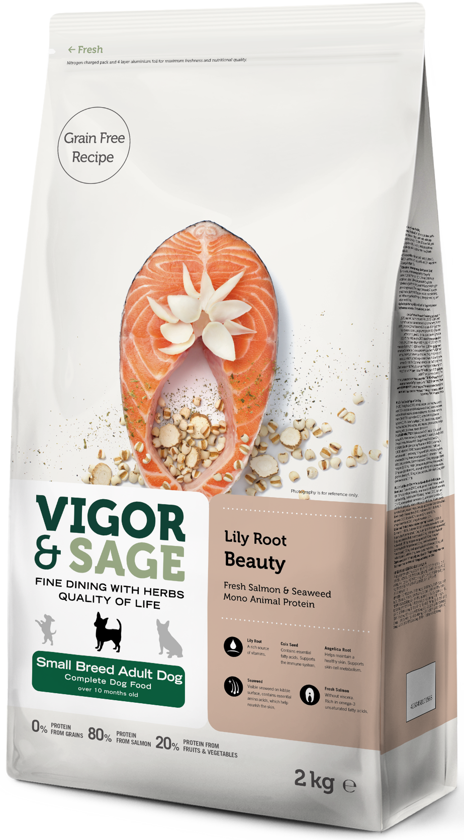 V&S DOG ADULT S BEAUTY LILY ROOT 2KG