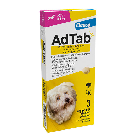 ADTAB HOND KAUWTABL >2,5-5,5KG 3TABL