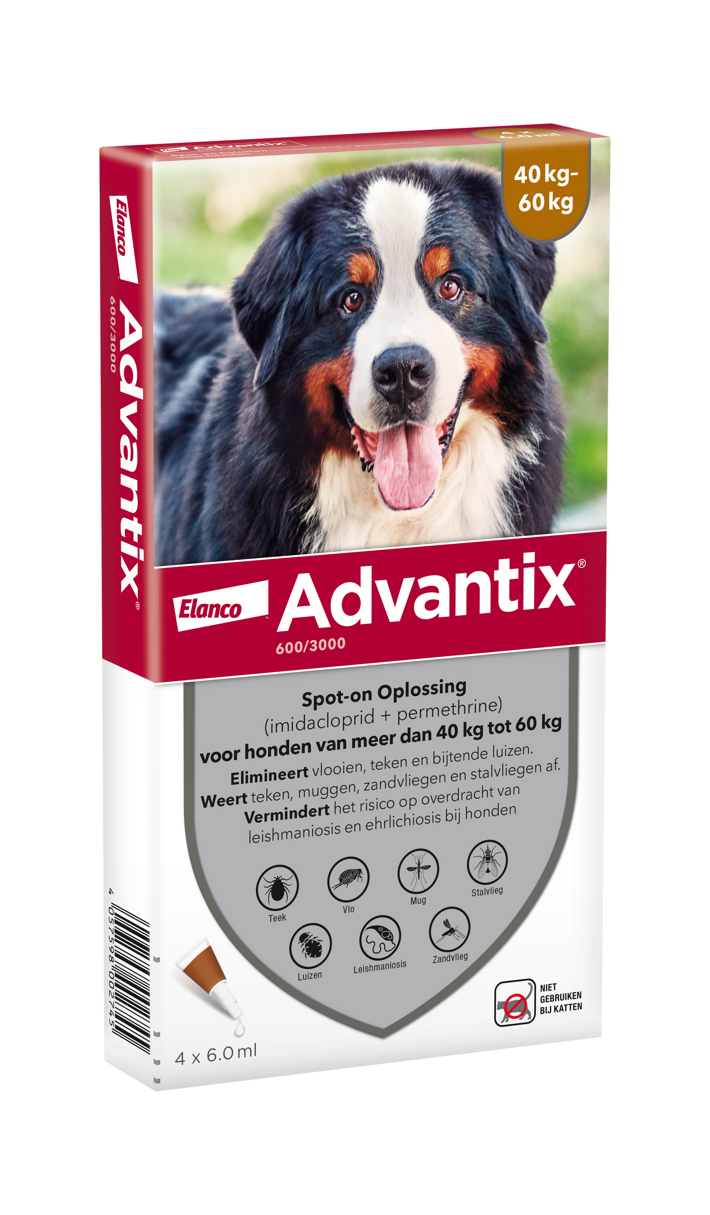 ADVANTIX SPOT-ON HOND 600 4PIP