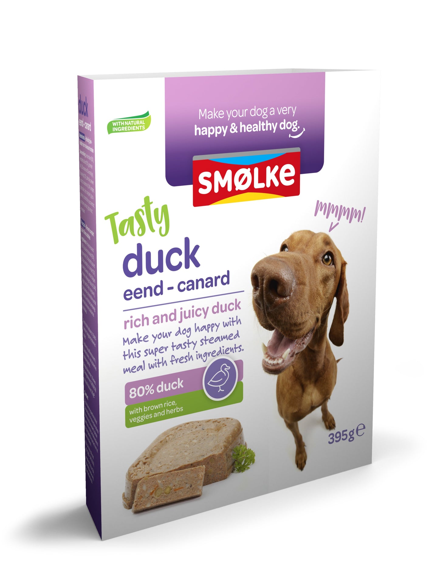 SMOLKE HOND VERS GESTOOMD EEND 395GR