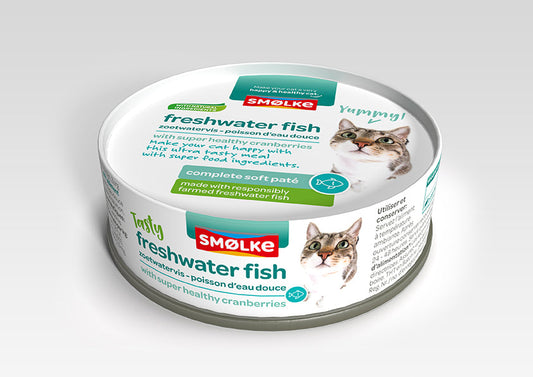 SMOLKE KAT SOFT PATÉ FISH 80GR