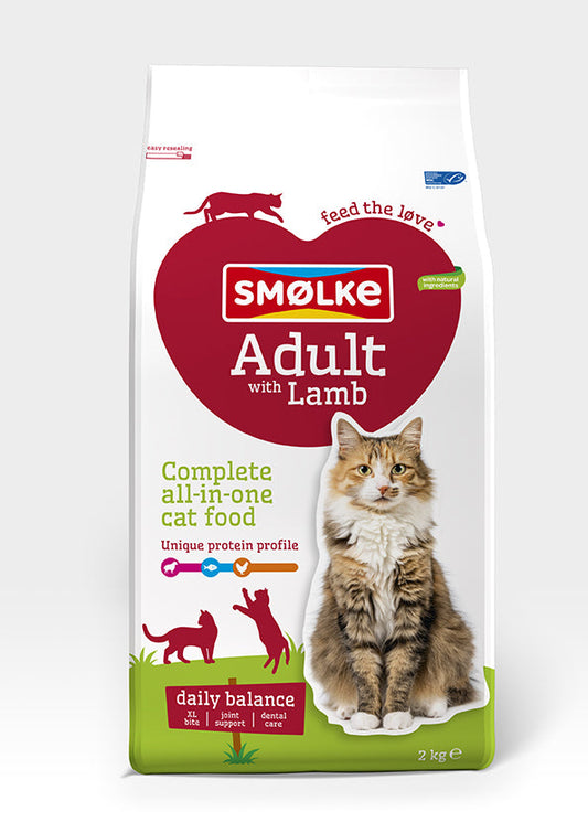 SMOLKE KAT ADULT LAMB 2KG