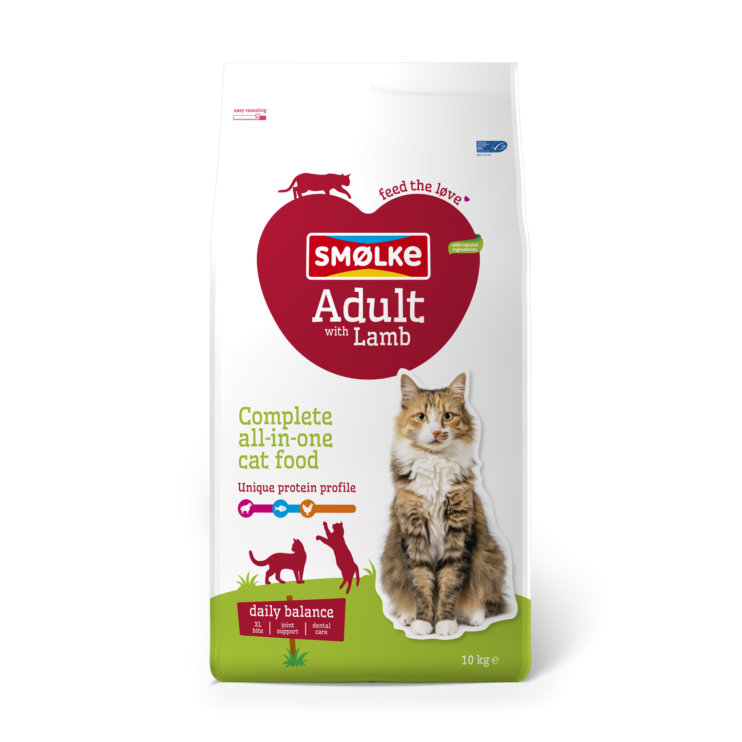 SMOLKE KAT ADULT LAMB 10KG