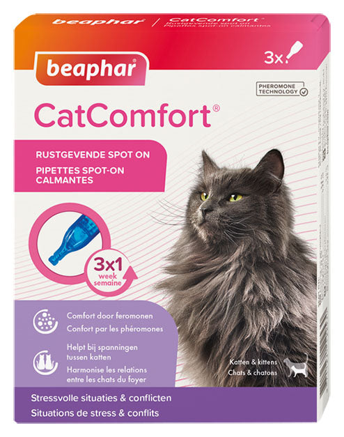BEAPHAR CATCOMFORT PIP SPOT-ON 3PIP