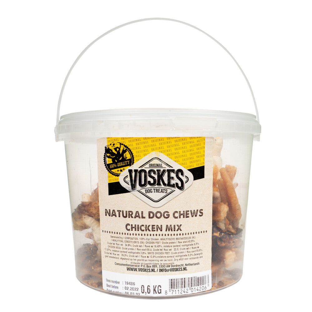VOSKES MIX BUCKET CHICKEN 600GR