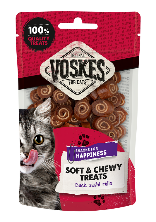 VOSKES SUSHI ROLLS EEND 60GR