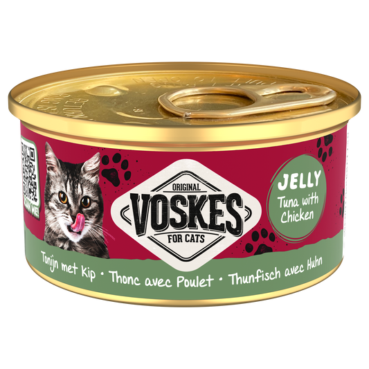 VOSKES GELEI TONIJN&KIP 85GR