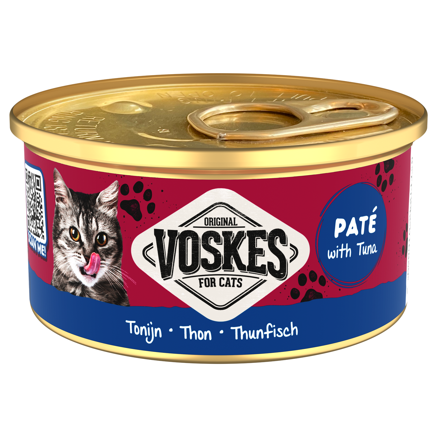 VOSKES PATÉ TONIJN 85GR