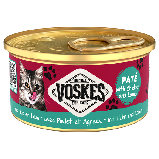 VOSKES PATÉ KIP&LAM 85GR