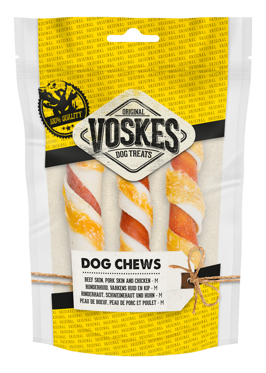 VOSKES STICK RUND/HUID/KIP M 3ST