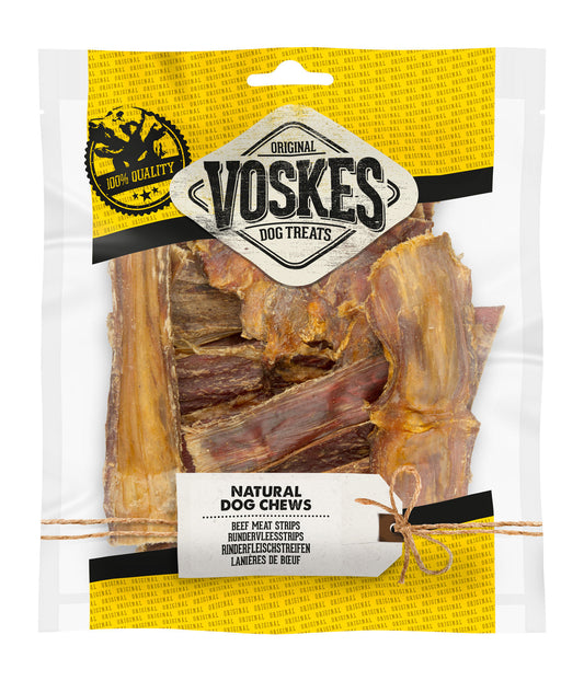 VOSKES RUNDERSTRIPS 100GR