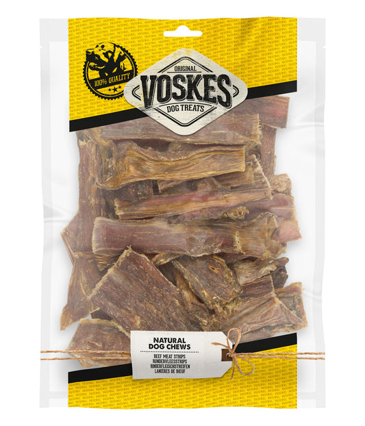 VOSKES RUNDERSTRIPS 400GR