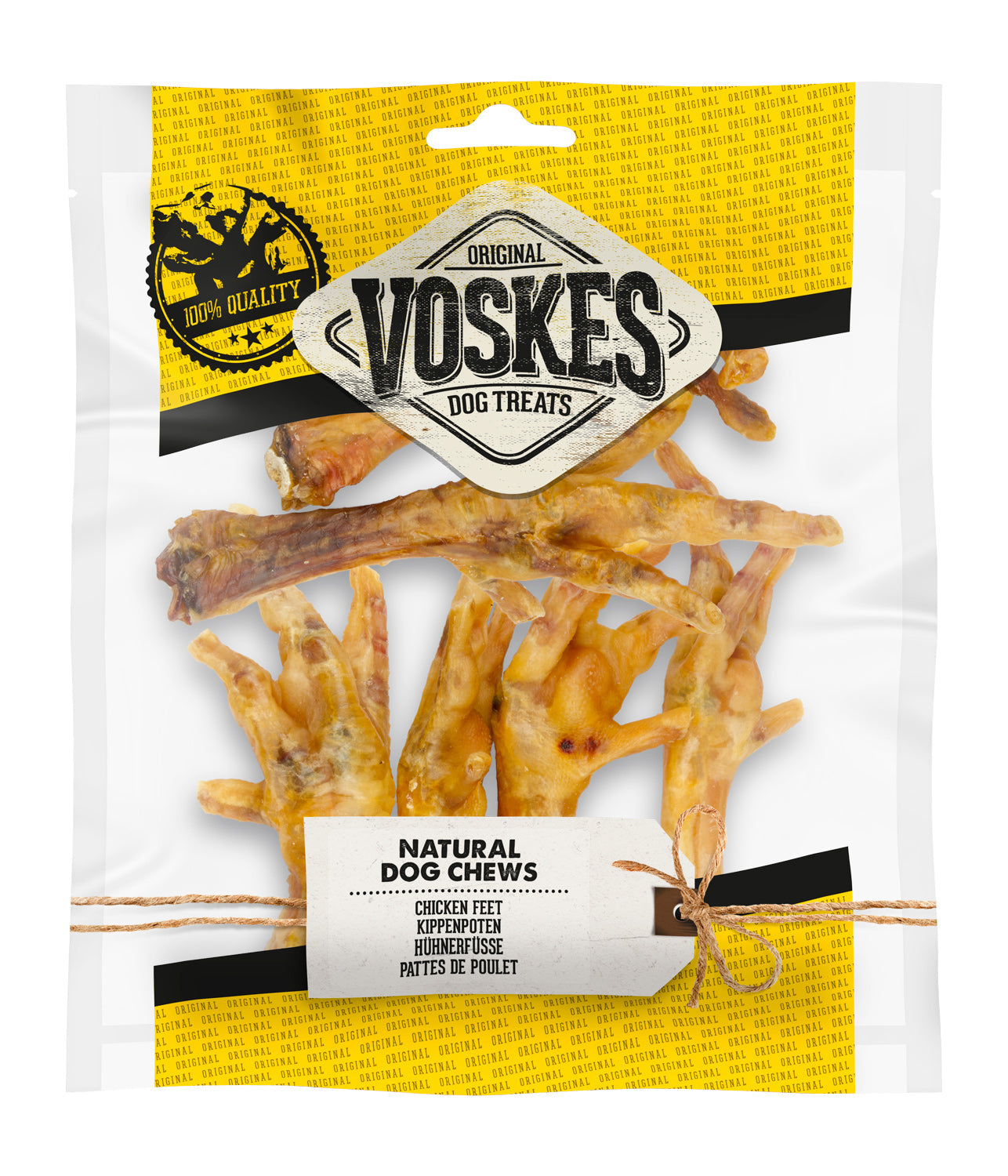 VOSKES KIPPENPOTEN 100GR