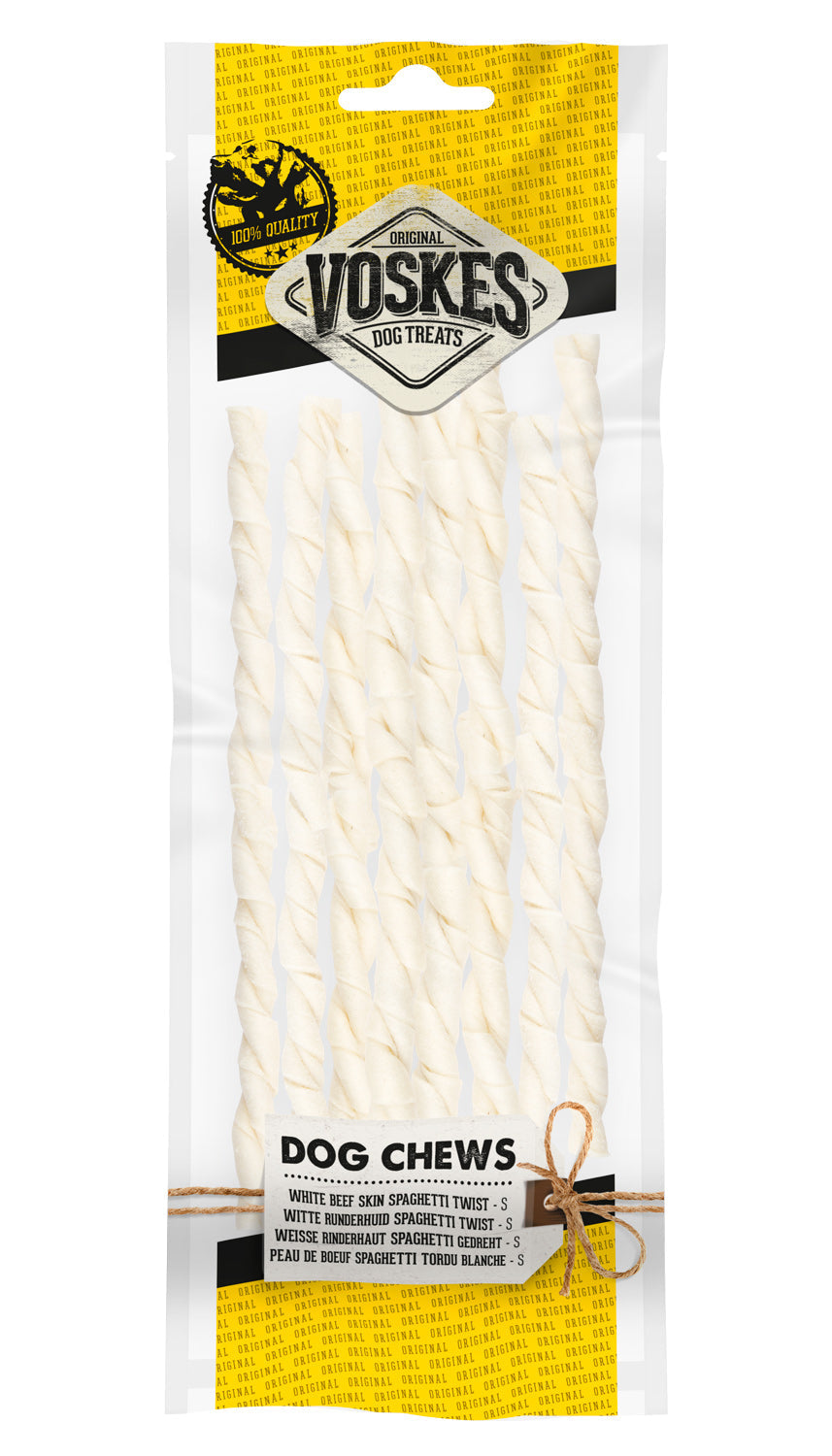 VOSKES SPAGHETTI WHITE 20CM 8ST
