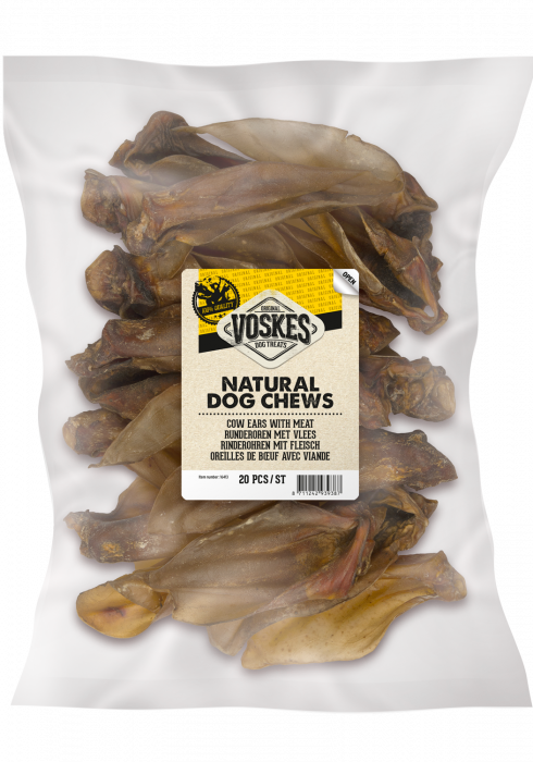 VOSKES RUNDEROREN OORRING 20ST