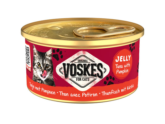 VOSKES GELEI TONIJN&POMPOEN 85GR
