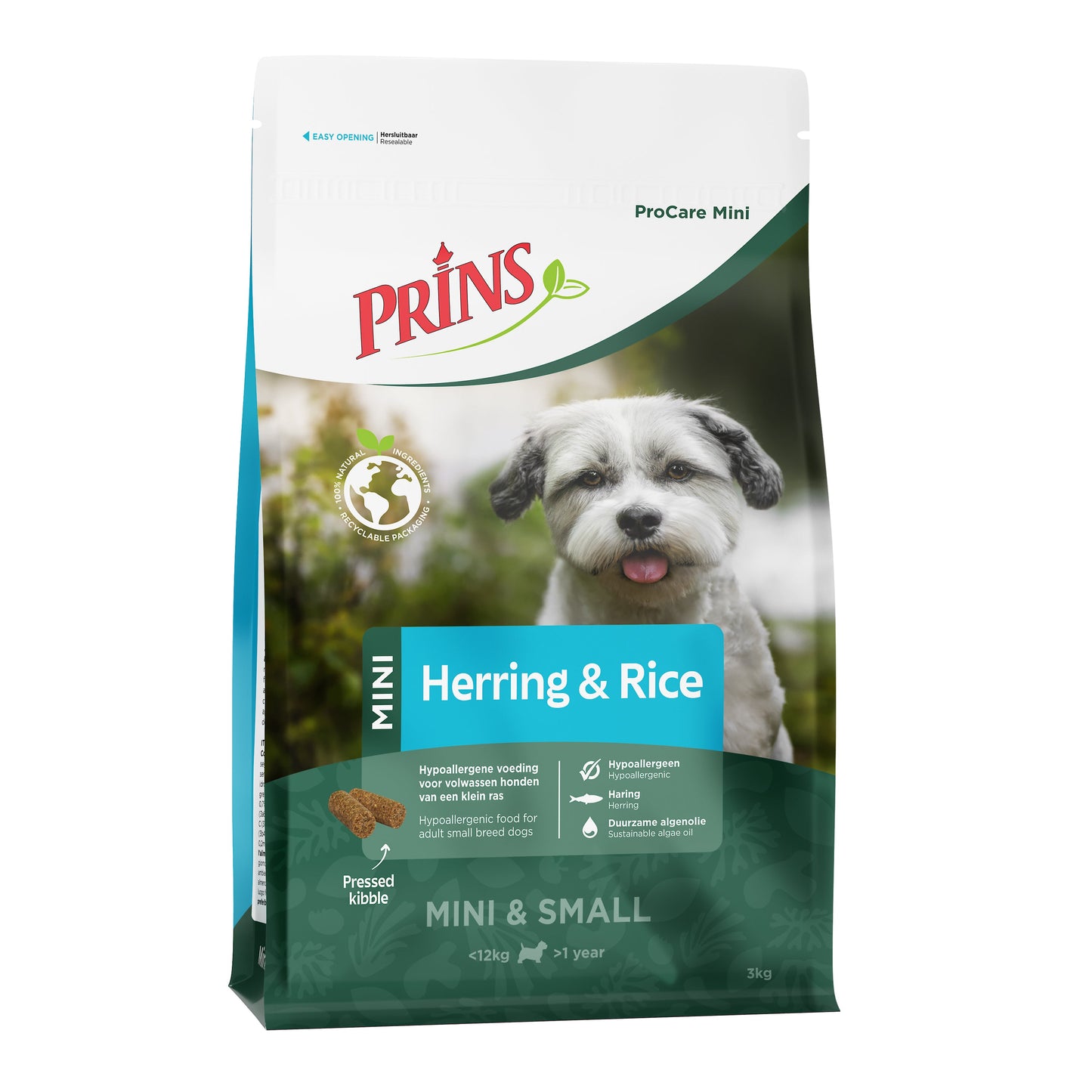 PRINS PC MINI HERRING&RICE 3KG