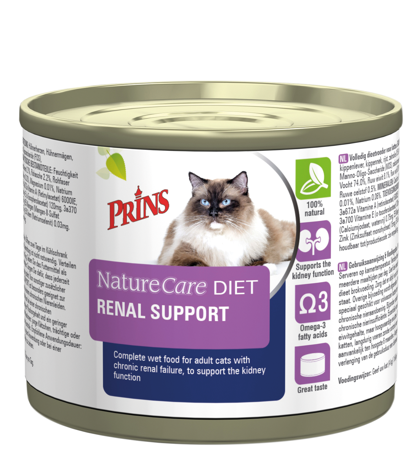 PRINS NC DIEET K RENAL SUPPORT 200GR