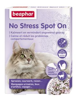 BEAPHAR NO STRESS SPOT-ON K 3PIP