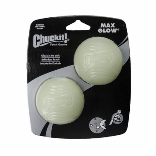 CHUCKIT MAX GLOW M 6CM 2P 2ST