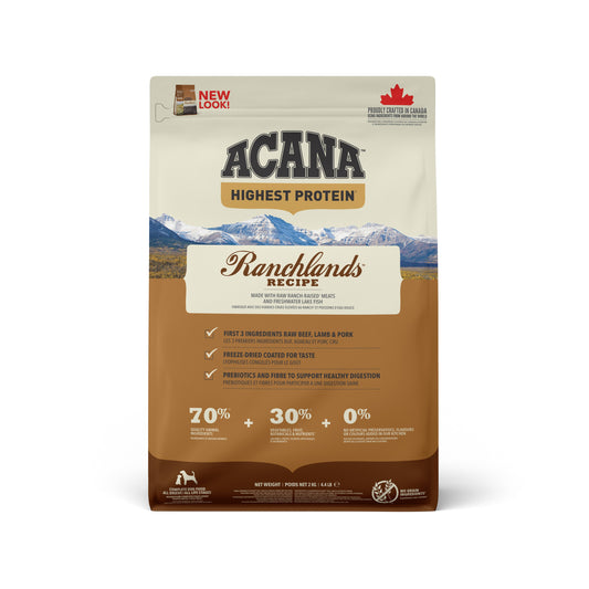 ACANA HIGH PROT RANCHLANDS DOG 2KG