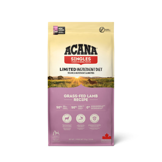 ACANA SINGLES GRASS-FED LAMB 17KG