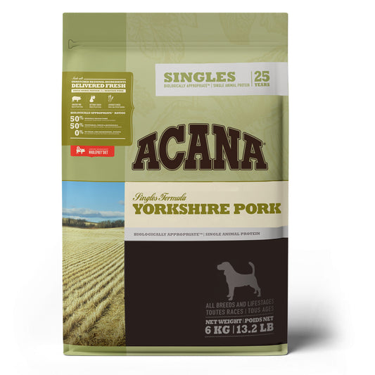 ACANA SINGLES YORKSHIRE PORK 6KG