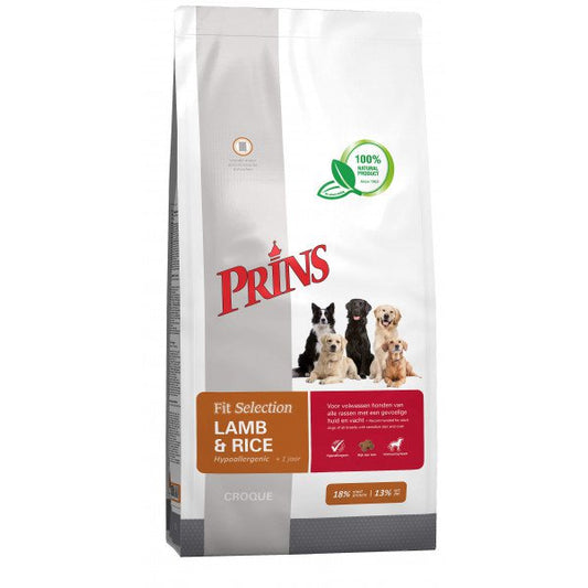 PRINS FS HOND LAM&RIJST 2KG